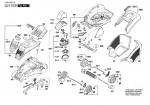 Bosch 3 600 HA4 275 Rotak 40 Lawnmower Spare Parts